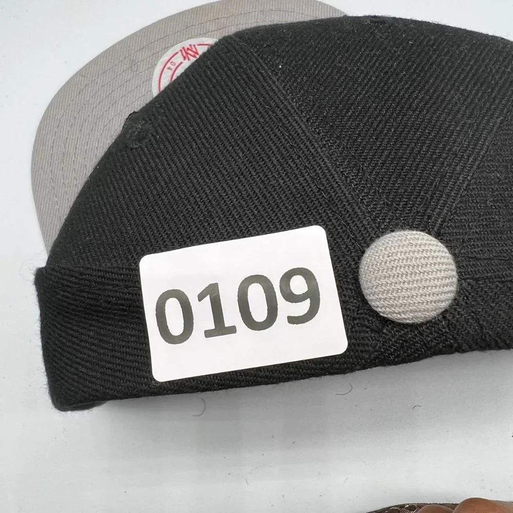 Air Jordan Chicago Bulls NBA Black Red Mitchell & Ness Hat Snapback Cap Men - Picture 7 of 7
